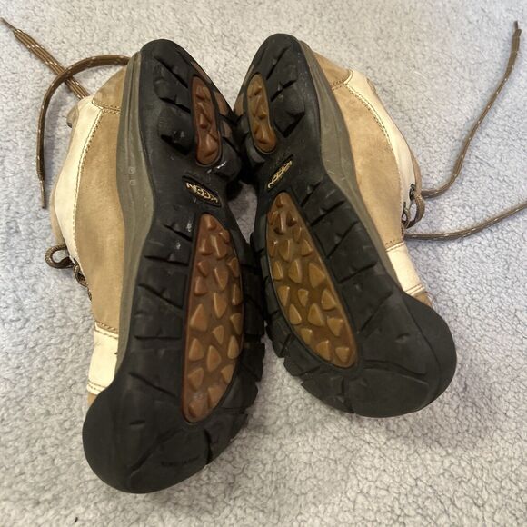 KEEN Womens US 7-1/2 EU 38 UK 5Leather Hiking Trail Walking Shoes Brown - Picture 6 of 8